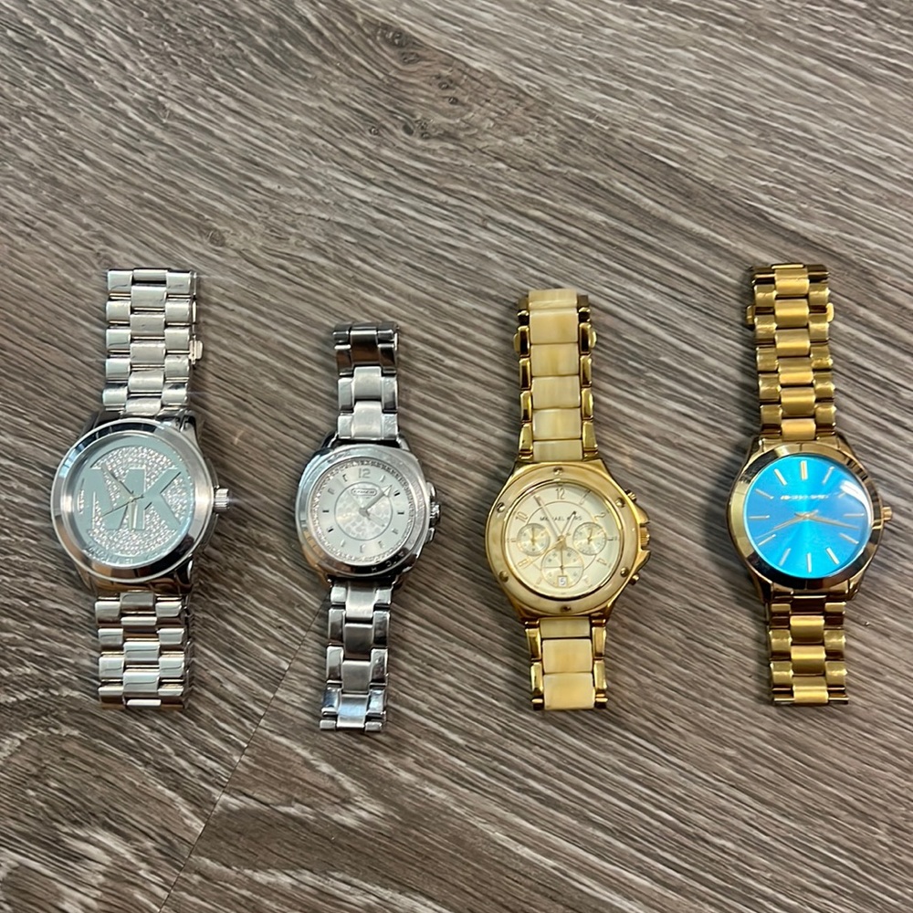 LOT Michael Kors and Coach ladies watches